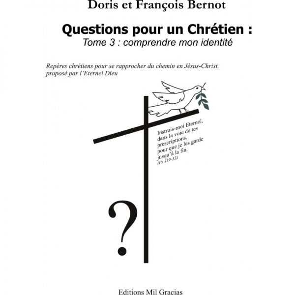 Livre : Questions pour un chrétien T3 - Comprendre mon identité - Format PDF